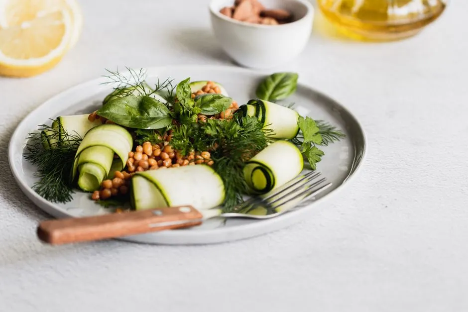 Mustard Lentil Salad for Two, Warm or Room Temp